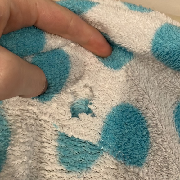 Kim Rogers Blue/White Robe - Picture 9 of 10